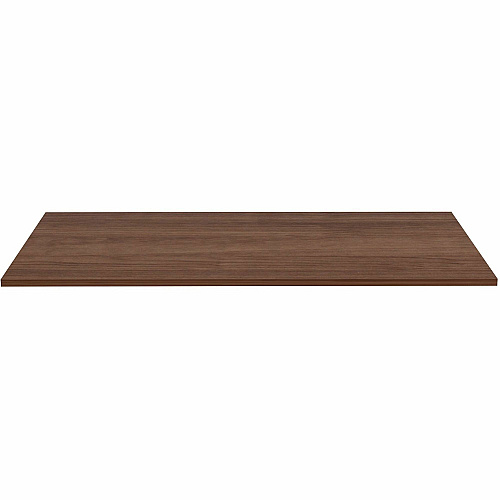 Lorell Multipurpose Tabletop 30" Width x 66" Depth x 1" Thickness - Band Edge - Walnut, Laminate Table Top - For Conference Table, Office (LLR62682)
