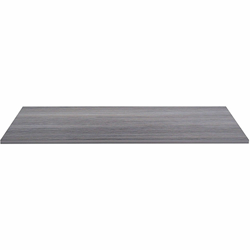 Lorell Multipurpose Tabletop 30" Width x 66" Depth x 1" Thickness - Band Edge - Weathered Charcoal, Laminate Table Top - For Conference Table, Office (LLR62683)
