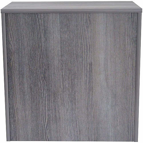 Lorell Essentials 2-shelf Stack-on Bookcase 36" Height x 36" Width x 15" Depth - 2 Shelve(s) - Material: Laminate, Metal - Finish: Weathered Charcoal - Stackable, Cam Lock - For Book, Binder, Display (LLR69628)