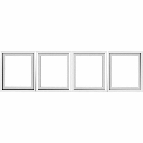 Lorell Wall-Mount Hutch Frosted Glass Door Finish: Frost - For Hutch (LLR59711)