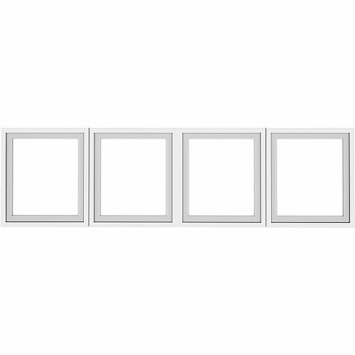 Lorell Wall-Mount Hutch Frosted Glass Door Finish: Frost - For Hutch (LLR59711)