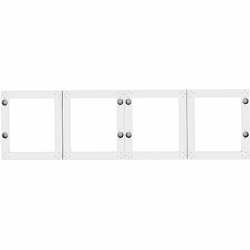 Lorell Wall-Mount Hutch Frosted Glass Door Finish: Frost - For Hutch (LLR59711)