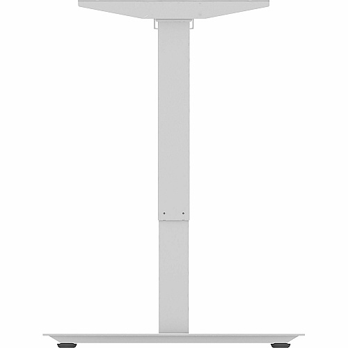 Lorell Sit-to-Stand Two-Tier Base Silver Two-tier Base - 275 lb Capacity - Height Adjustable - 45.10" Height - Assembly Required - 1 Each (LLR25971)