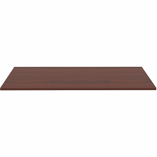 Lorell Multipurpose Tabletop 30" Width x 66" Depth x 1" Thickness - Band Edge - Mahogany, Laminate Table Top - For Conference Table, Office (LLR62680)