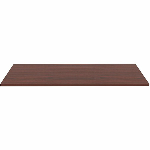 Lorell Multipurpose Tabletop 30" Width x 66" Depth x 1" Thickness - Band Edge - Mahogany, Laminate Table Top - For Conference Table, Office (LLR62680)