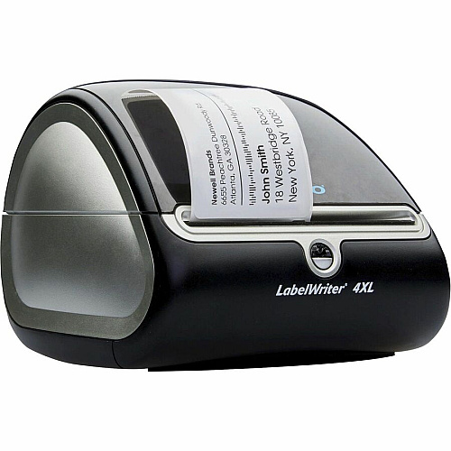 Dymo LW Shipping Labels x 2 1/8" Width x 4" Length - Roll - Direct Thermal - White - Peel & Stick, Strong, Self-adhesive, Jam-free - 220 / Roll - 10 / Carton (30323CT)