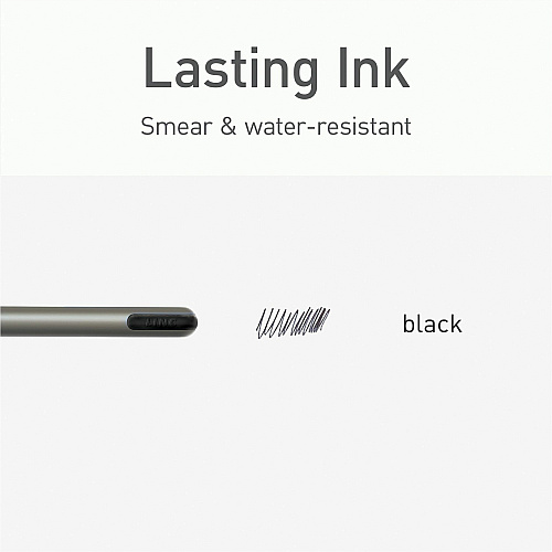 Pentonic Ballpoint Pen Set 1 mm Pen Point - Black Ink - Nickel Silver Tip - 25 / Box (PEN12128)