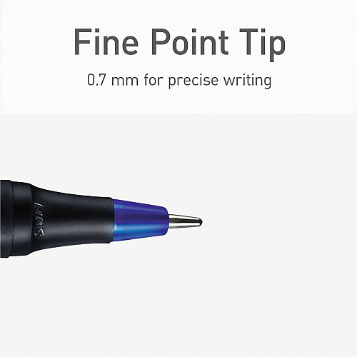 Pentonic Ballpoint Pen Set 0.7 mm Pen Point - Assorted Ink - Nickel Silver Tip - 25 / Box (PEN12126)