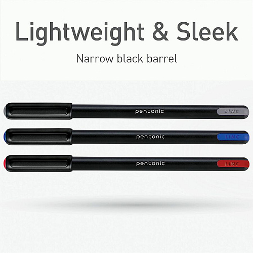 Pentonic Ballpoint Pen Set 0.7 mm Pen Point - Assorted Ink - Nickel Silver Tip - 25 / Box (PEN12126)