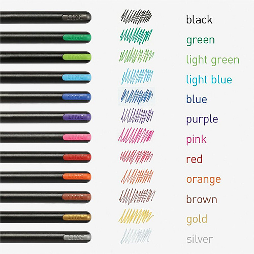 Pentonic Gel Pens 1 mm Pen Point - Assorted Ink - Gel-based - 12 / Pack (PEN12185)