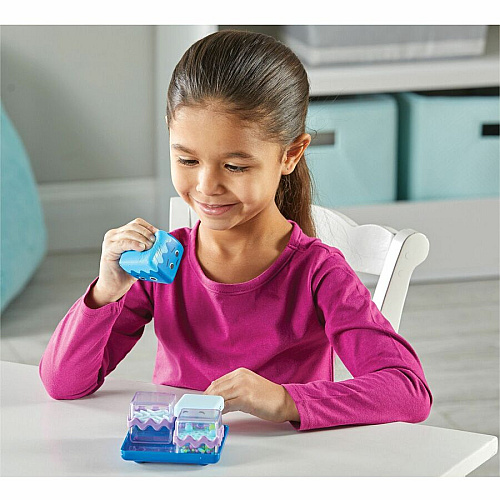 Learning Resources Cool Down Cubes Sensory Fidget Set Learning Toy - Theme/Subject: Learning - 4 Year & Up - 5 Pieces - Multi (LER5582)