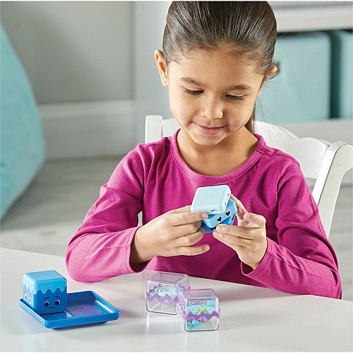 Learning Resources Cool Down Cubes Sensory Fidget Set Learning Toy - Theme/Subject: Learning - 4 Year & Up - 5 Pieces - Multi (LER5582)