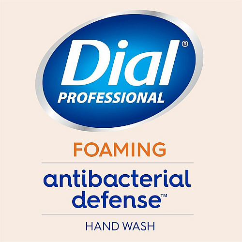 Dial Antibacterial Defense Foaming Handwash Fresh Scent Scent - 1 gal - Pump Dispenser - Bacteria Remover - Hand, Skin - Antibacterial - Orange - Cruelty-free, Sulfate-free, Paraben-free, Phthalate-free, Silicone-free, pH Balanced - 1 Each (35452)