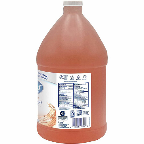 Dial Antibacterial Defense Foaming Handwash Fresh Scent Scent - 1 gal - Pump Dispenser - Bacteria Remover - Hand, Skin - Antibacterial - Orange - Cruelty-free, Sulfate-free, Paraben-free, Phthalate-free, Silicone-free, pH Balanced - 1 Each (35452)