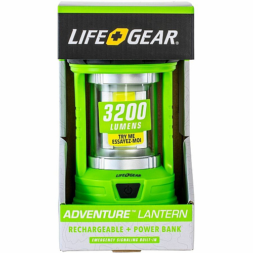 Life+Gear Adventure Lantern & Power Bank (413992)