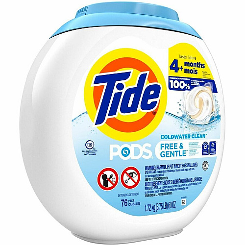 Tide Free & Gentle Laundry Detergent (09488)