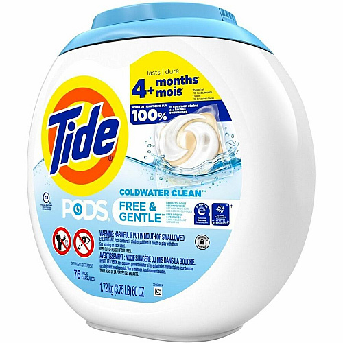 Tide Free & Gentle Laundry Detergent (09488)