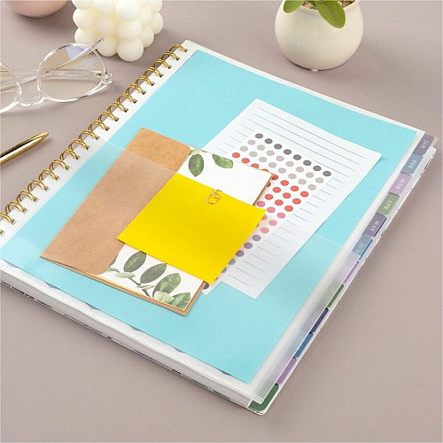 At-A-Glance Badge Floral Weekly/Monthly Planner Monthly, Weekly - 13 Month - January 2025 to January 2026 - Letter - 8 1/2" x 11" Sheet Size - Twin Wire - Multi - Poly Cover - Floral Design, Dated Planning Page, Bleed Resistant Paper, Goal Sett (1722F905)