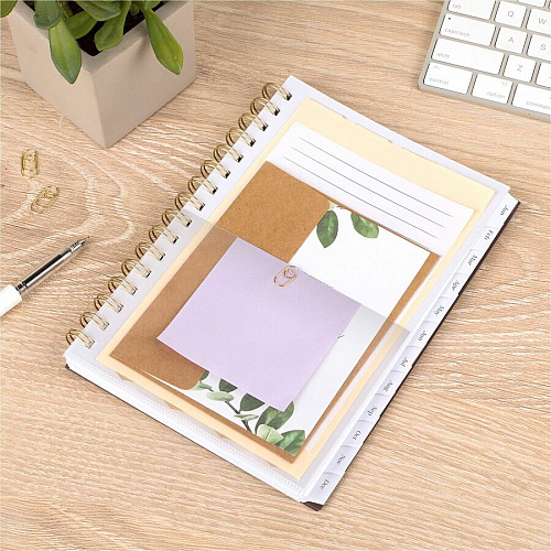 Cambridge WorkStyle Focus Planner Monthly, Weekly - 12 Month - January to December - 1 Week, 1 Month Double Page Layout - 5 1/2" x 8 1/2" Sheet Size - Twin Wire - Brown - Poly Cover - To-do List, Dated Planning Page, Unruled Daily Block, Durab (160620004)