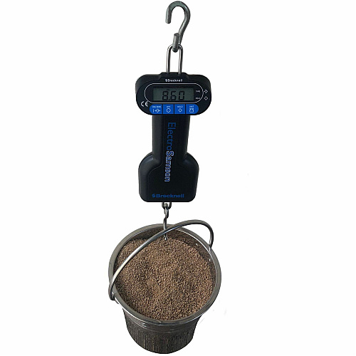 Brecknell ElectroSamson Handheld Scale 55 lb / 25 kg Maximum Weight Capacity - Gray (ES55)