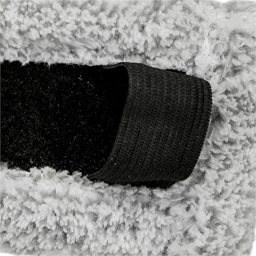 Unger VisaVersa Pro Pads 17.72" Length - Cleaning - Absorbent, Lightweight, Machine Washable, Hook & Loop Fastener - MicroFiber - Gray, White - 10 / Carton (VEP45)