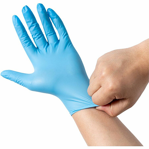 Remcoda Extra-Strength Nitrile Gloves 4 mil Thickness - Chemical Protection - X-Large Size - For Right/Left Hand - Nitrile - Blue - Durable, Comfortable, Extra Strength, Snug Fit, Chemical Resistant, Latex-free - 100 / Box (NIT103XL)
