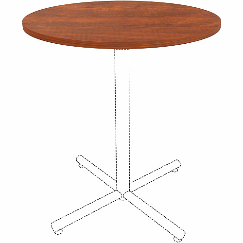 Lorell Hospitality/Conference Tabletop x 1" Thickness x 36" Diameter - Band Edge - Cherry Table Top - For Reception Area, Conference Table, Breakroom, Lobby, Meeting, Office (LLR87323)