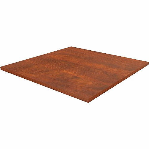 Lorell Hospitality/Conference Tabletop 36" Width x 1" Thickness x 36" Length - Band Edge - Cherry Table Top - For Reception Area, Conference Table, Breakroom, Lobby, Meeting, Office (LLR87324)