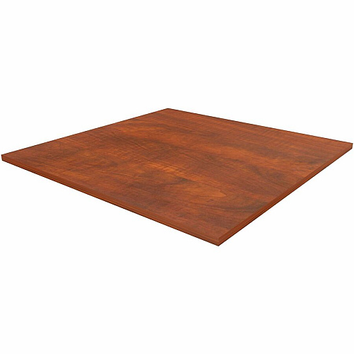 Lorell Hospitality/Conference Tabletop 42" Width x 1" Thickness x 42" Length - Band Edge - Cherry Table Top - For Reception Area, Conference Table, Breakroom, Lobby, Meeting, Office (LLR87325)