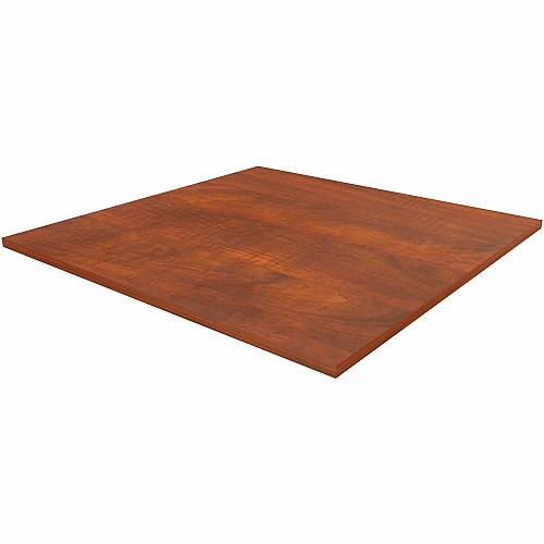 Lorell Hospitality/Conference Tabletop 42" Width x 1" Thickness x 42" Length - Band Edge - Cherry Table Top - For Reception Area, Conference Table, Breakroom, Lobby, Meeting, Office (LLR87325)