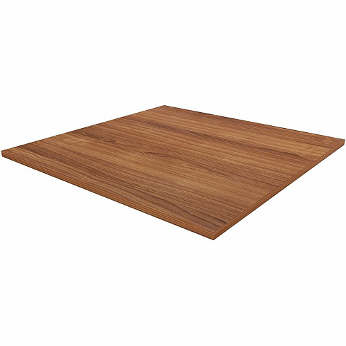 Lorell Hospitality/Conference Tabletop 42" Width x 1" Thickness x 42" Length - Band Edge - Walnut Table Top - For Reception Area, Conference Table, Breakroom, Lobby, Meeting, Office (LLR69962)