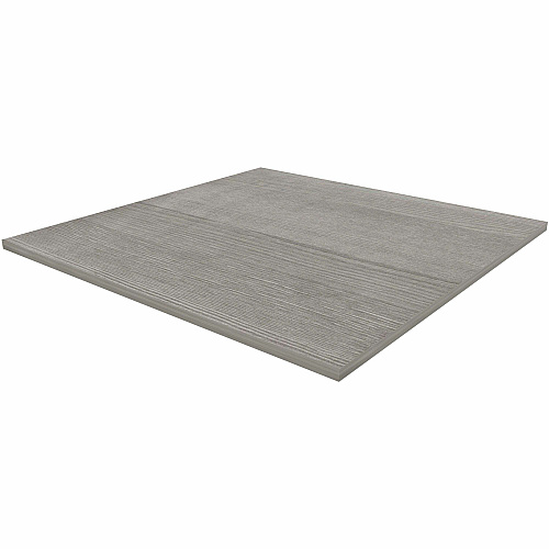 Lorell Hospitality/Conference Tabletop 42" Width x 1" Thickness x 42" Length - Band Edge - Weathered Charcoal Table Top - For Reception Area, Conference Table, Breakroom, Lobby, Meeting, Office (LLR69602)