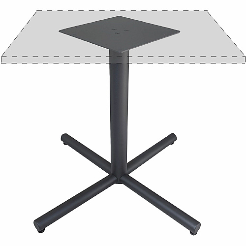 Lorell Hospitality/Conference X-Base 30 Height x 45" Width - Sturdy - For Reception Area, Breakroom, Lobby, Meeting, Office, Conference Table (LLR61641)