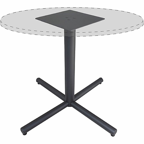 Lorell Hospitality/Conference X-Base 30 Height x 45" Width - Sturdy - For Reception Area, Breakroom, Lobby, Meeting, Office, Conference Table (LLR61641)