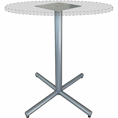 Lorell Hospitality/Conference X-Base 40.8" Height x 45" Width - Sturdy - For Reception Area, Breakroom, Lobby, Meeting, Office, Conference Table (LLR61642)