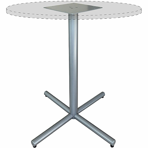 Lorell Hospitality/Conference X-Base 40.8" Height x 45" Width - Sturdy - For Reception Area, Breakroom, Lobby, Meeting, Office, Conference Table (LLR61642)