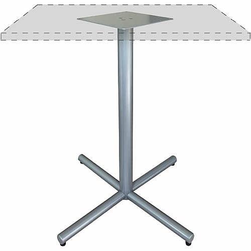 Lorell Hospitality/Conference X-Base 40.8" Height x 45" Width - Sturdy - For Reception Area, Breakroom, Lobby, Meeting, Office, Conference Table (LLR61642)