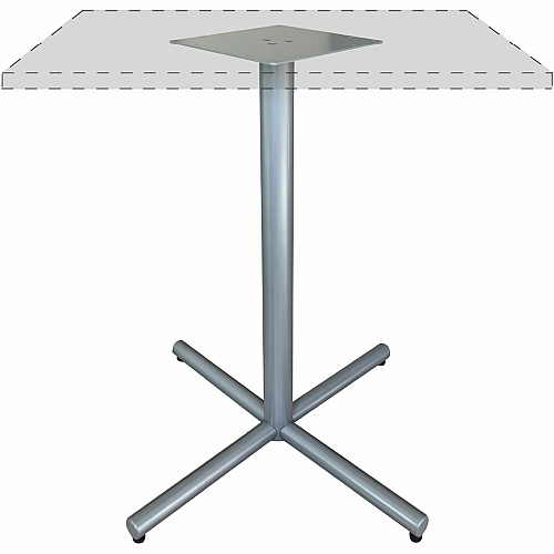 Lorell Hospitality/Conference X-Base 40.8" Height x 45" Width - Sturdy - For Reception Area, Breakroom, Lobby, Meeting, Office, Conference Table (LLR61642)