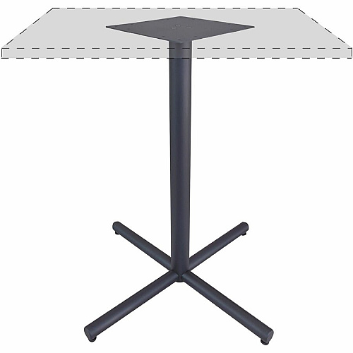 Lorell Hospitality/Conference X-Base 40.8" Height x 45" Width - Sturdy - For Reception Area, Breakroom, Lobby, Meeting, Office, Conference Table (LLR61643)