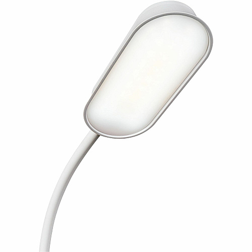 OttLite Inspire LED Desk Lamp LED Bulb - Qi Wireless Charging, ClearSun LED, Glare-free Light, Touch Sensitive Control Panel, Flexible Neck, Adjustable Brightness, Adjustable Height - Desk Mountable - White - for Office, Dorm Room - 1 Each (CS3QN4WW)