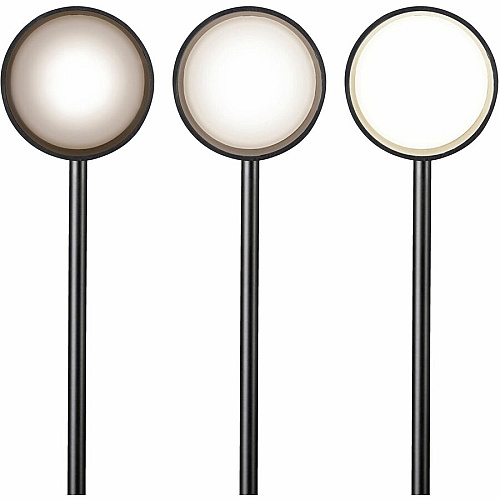 OttLite Switch 3-in-1 Rechargeable Task Lamp LED Bulb - Rechargeable Battery, ClearSun LED, USB Charging, Touch-activated - Black - for Notebook - 1 Each (CSR07G5WSHPR)