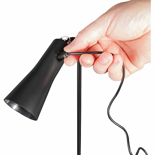 OttLite Switch 3-in-1 Rechargeable Task Lamp LED Bulb - Rechargeable Battery, ClearSun LED, USB Charging, Touch-activated - Black - for Notebook - 1 Each (CSR07G5WSHPR)