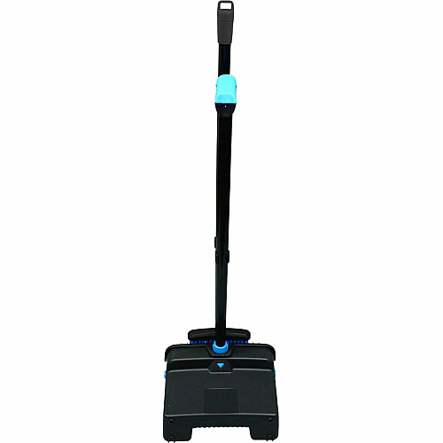 Genuine Joe Lobby Dust Pan Combo Kit Blue, Black - 1 Each (GJO02409)