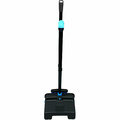 Genuine Joe Lobby Dust Pan Combo Kit Blue, Black - 1 Each (GJO02409)