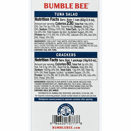 Kar's Tuna Salad Kit Tuna Salad - 12 / Carton (70721)