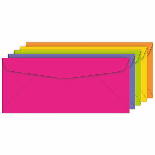 Astrobrights No. 10 Colored Envelopes Multipurpose - #10 - 24 lb - Assorted - 200 / Pack (92109)