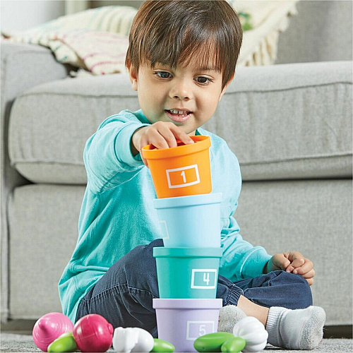 Learning Resources Hide and Seek Vegetable Garden Hide & Seek Toy - Theme/Subject: Fun, Learning - 18 Month & Up - 10 Pieces - Multi (LER3604)