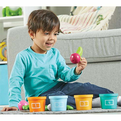 Learning Resources Hide and Seek Vegetable Garden Hide & Seek Toy - Theme/Subject: Fun, Learning - 18 Month & Up - 10 Pieces - Multi (LER3604)
