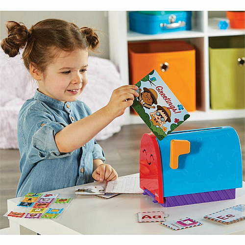 Learning Resources Alphabet Learning Mailbox Learning Toy - Theme/Subject: Learning, Fun - 4 Year & Up - 62 Pieces - Multi (LER5511)