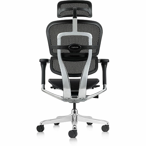 Eurotech ErgoHuman Gen2 Executive All-Mesh Chair Black Seat Color - Mesh Seat Material - Black Back Color - Mesh Back Material - Black Frame Color - Fiber Polymer Composite (FPC) Frame Material - 5-star Base - Black - Mesh - Armrest - 1 Each (ME7ERGG2BK)